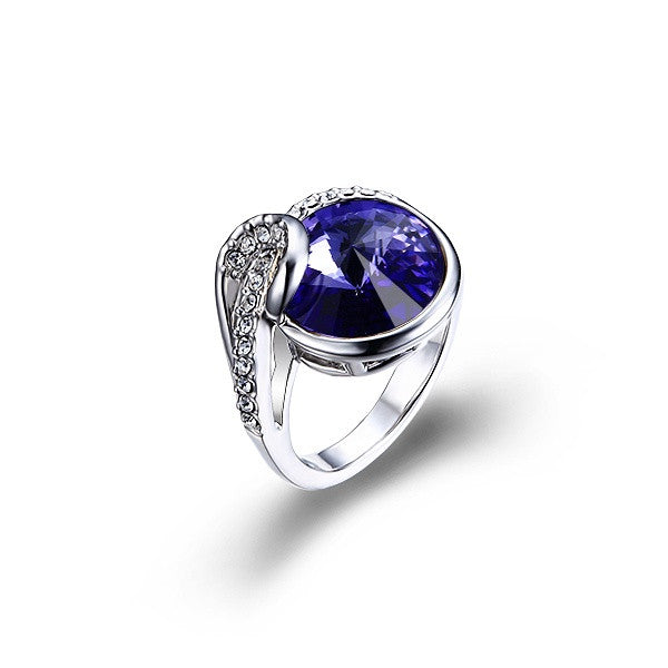 The amazing amethyst crystal ring - CDE Jewelry Egypt
